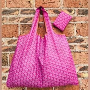 HOT PINK Travel Carry On Bag Tote, Diaper Bag, Picnic Bag, Swimming & Gym Bag